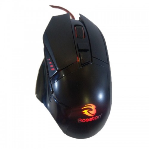 Bosston Sword Shadow M720 3200DPI, 7 Buttons RGB Competitive Gaming Mouse 